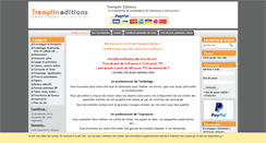 Desktop Screenshot of boutique.tremplin-editions.com